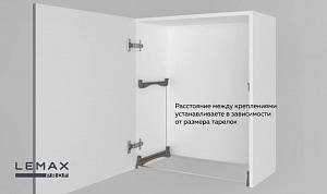 Сушка для посуды двухуровневая из нержавеющей стали в базу 800 мм, VAR 800 SS фото на сайте Сантехбум